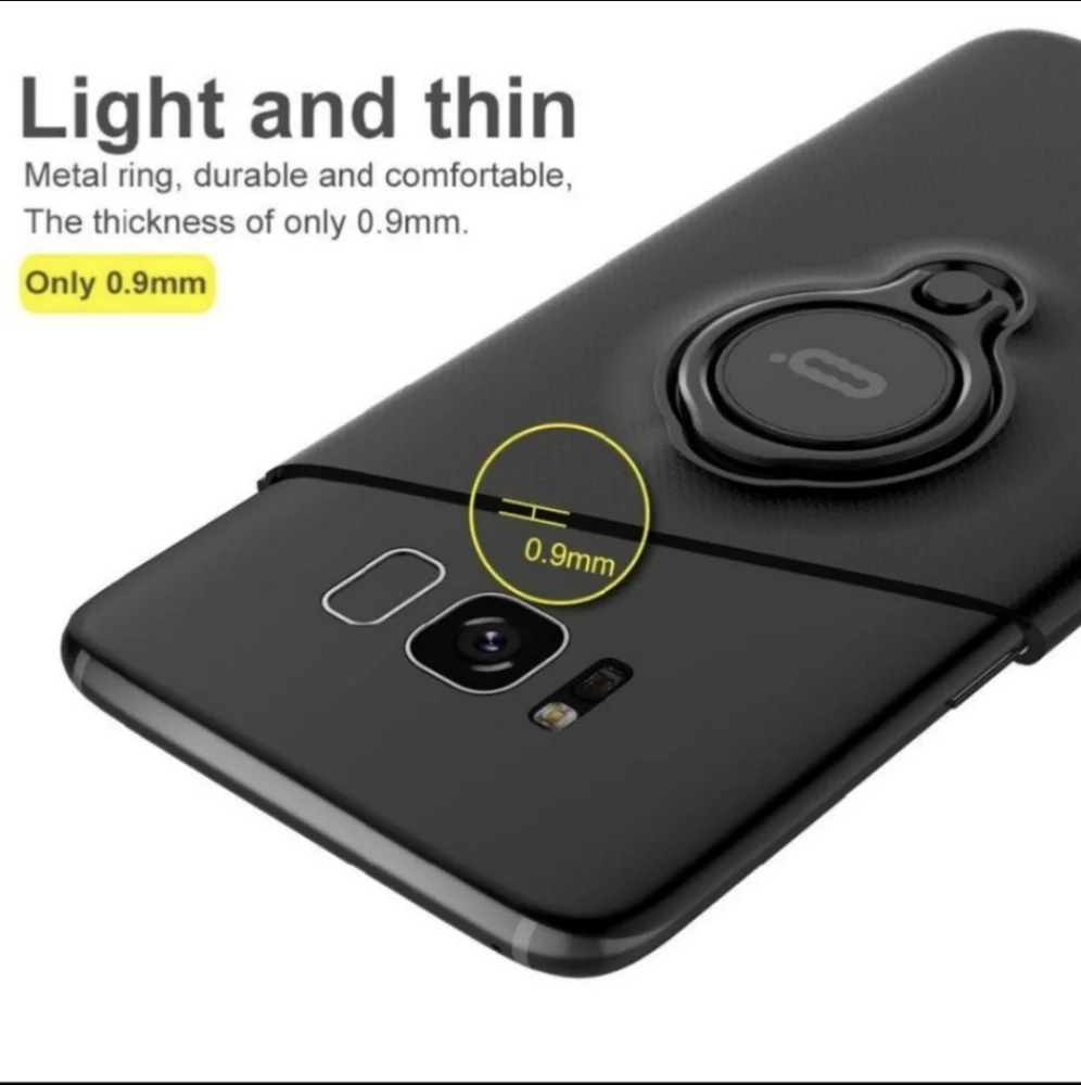 NEW! Samsung S8 PLUS case with ring holder
